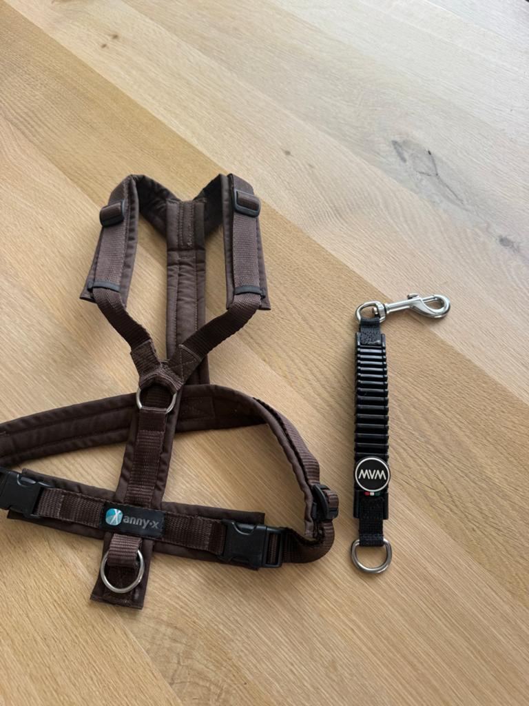 Anny-X hondentuig maat S met schokdemper, Dieren en Toebehoren, Ophalen of Verzenden, Zo goed als nieuw
