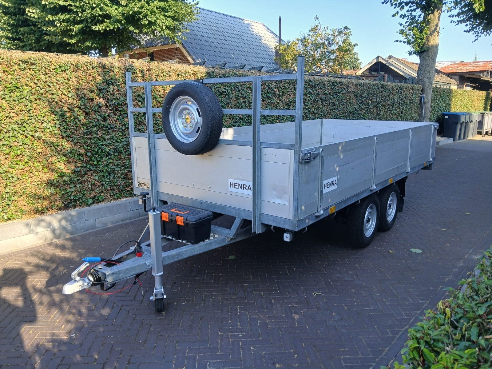 PLATEAU AANHANGER HENRA, Auto diversen, Aanhangers en Bagagewagens, Ophalen