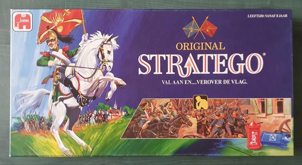 Origineel Jumbo Spel Stratego Bordspel in Nieuwstaat! 1992, Ophalen of Verzenden, Zo goed als nieuw