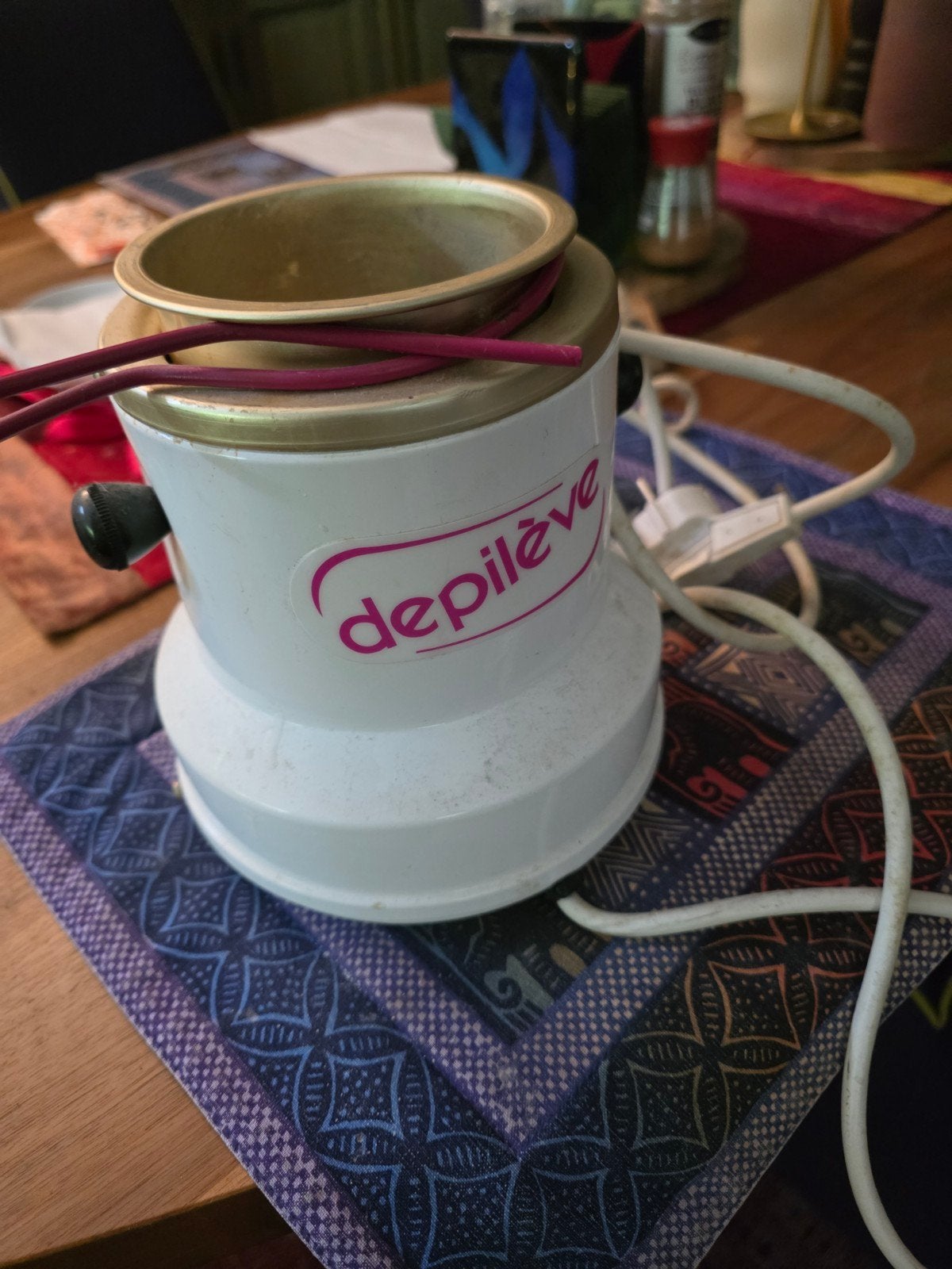 Depilève Waxverwarmer - Professionele Ontharing, Ophalen of Verzenden, Gebruikt, Scheren en Epileren