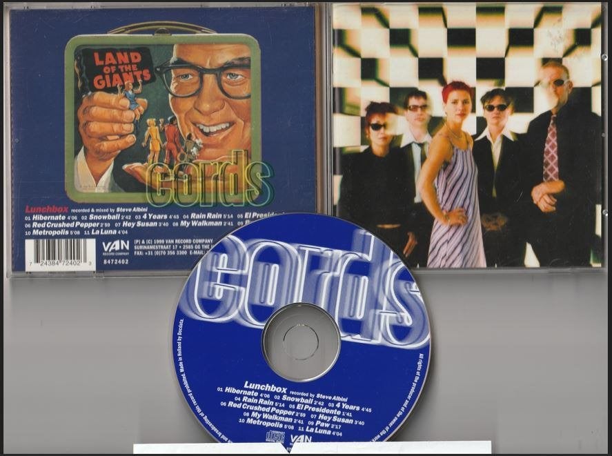 Cords - Lunchbox, Cd's en Dvd's, Ophalen of Verzenden, Zo goed als nieuw, Alternative