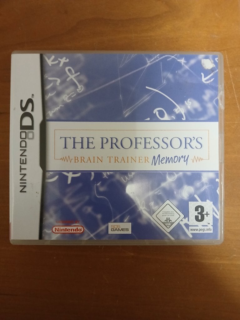 Nintendo DS spel game / The Professors Memory, Avontuur en Actie, 1 speler, Ophalen of Verzenden, Zo goed als nieuw