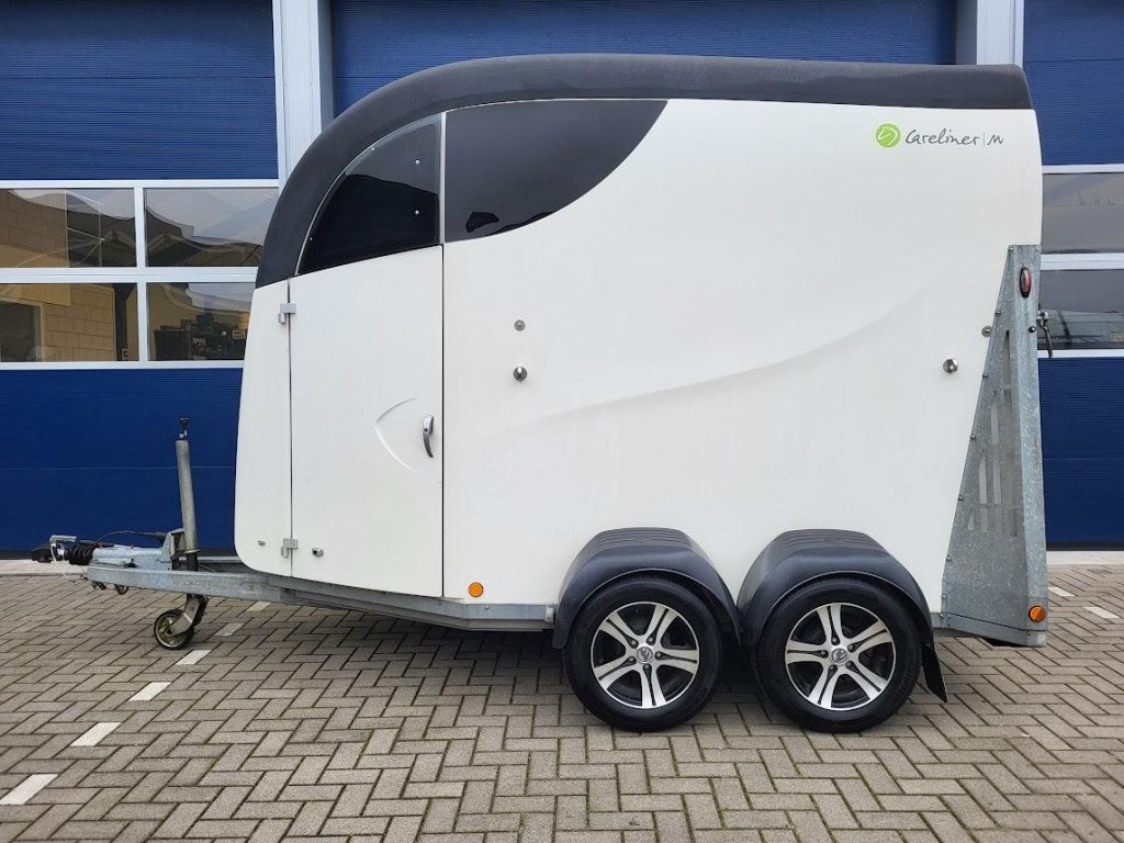 Bücker Careliner M polyester paardentrailer alumini, Gebruikt, Polyester, 2-paards trailer