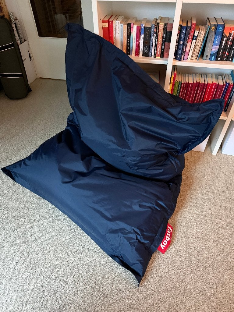 FATBOY Original binnenzitzak, Ophalen, Zo goed als nieuw, Blauw, Zitzak