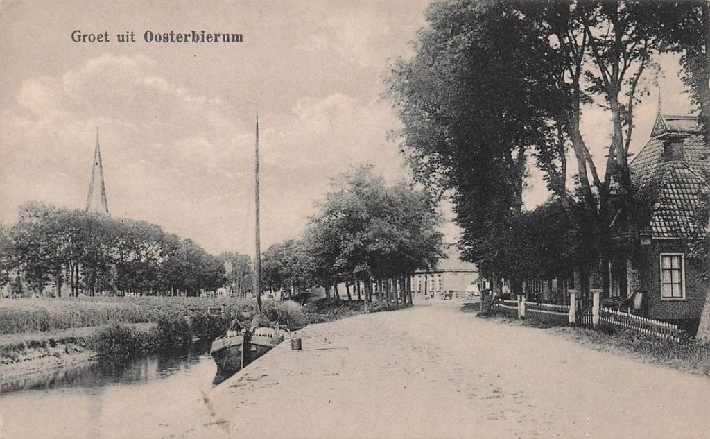 703-277-001 Groet uit Oosterbierum, Verzenden, Voor 1920, Friesland