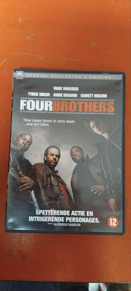 Four Brothers DVD - Actiethriller met Mark Wahlberg, Cd's en Dvd's, Dvd's | Actie, Vanaf 12 jaar, Ophalen of Verzenden, Gebruikt