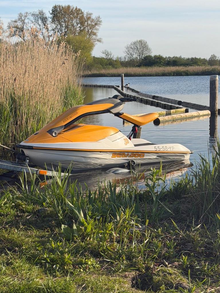 Sea-Doo 3D waterscooter met trailer, Ophalen, Gebruikt, Benzine