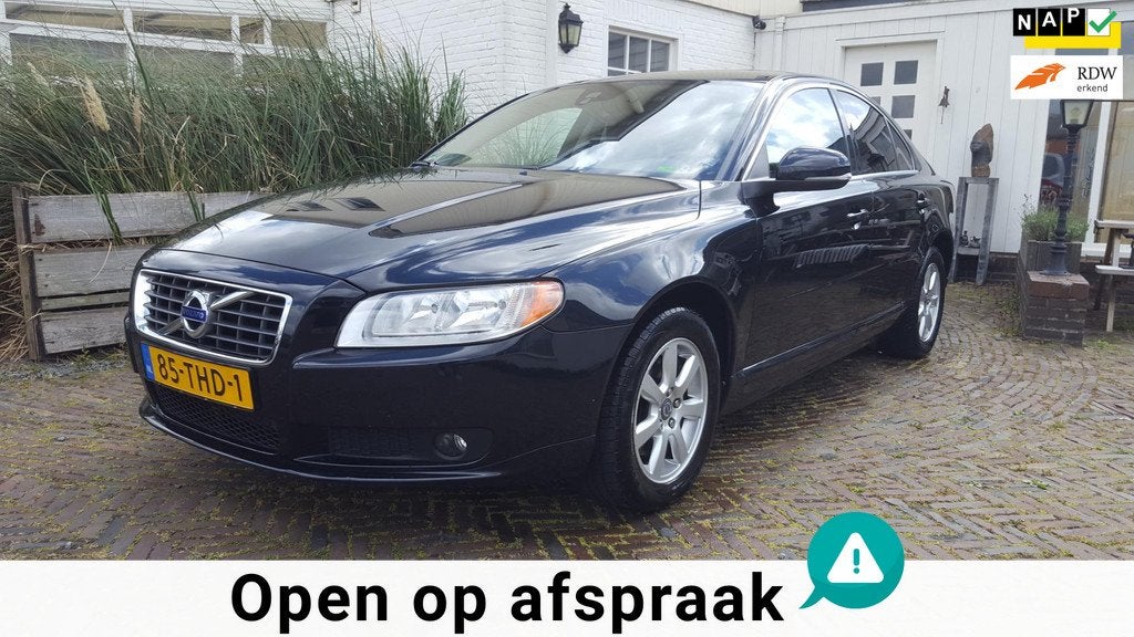 Volvo S80 1.6 T4 Kinetic Automaat Excellent mooi en top onde, Auto's, Volvo, Gebruikt, 4 cilinders, Met garantie (alle), Leder en Stof
