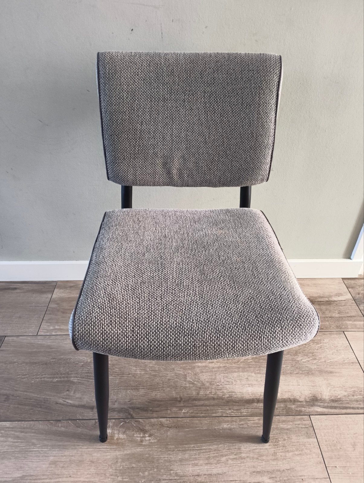 eetkamer stoelen grijs, Ophalen of Verzenden, Gebruikt, Grijs, Vier