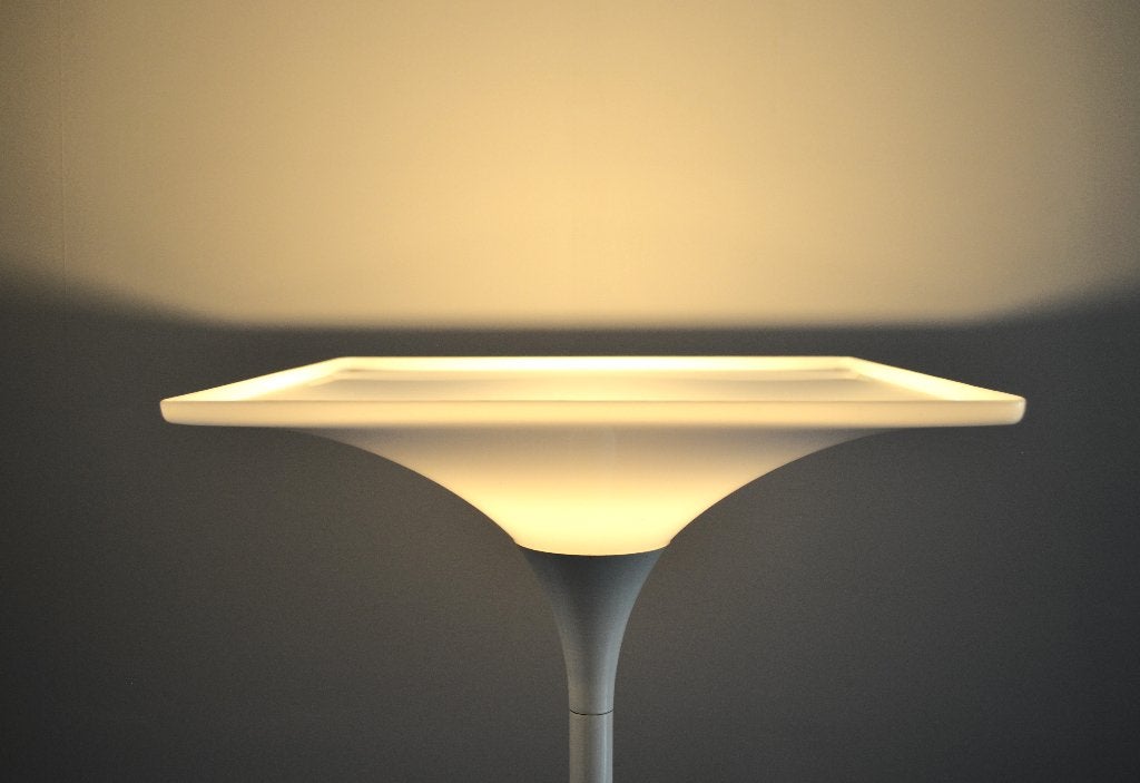 XL Vintage Retro vloerlamp - Pippistrello M.Luce stijl 1970, Huis en Inrichting, Lampen | Vloerlampen, Ophalen, Gebruikt, Vintage, Retro, Martinelli Luce, Pippistrello, sixties, Design