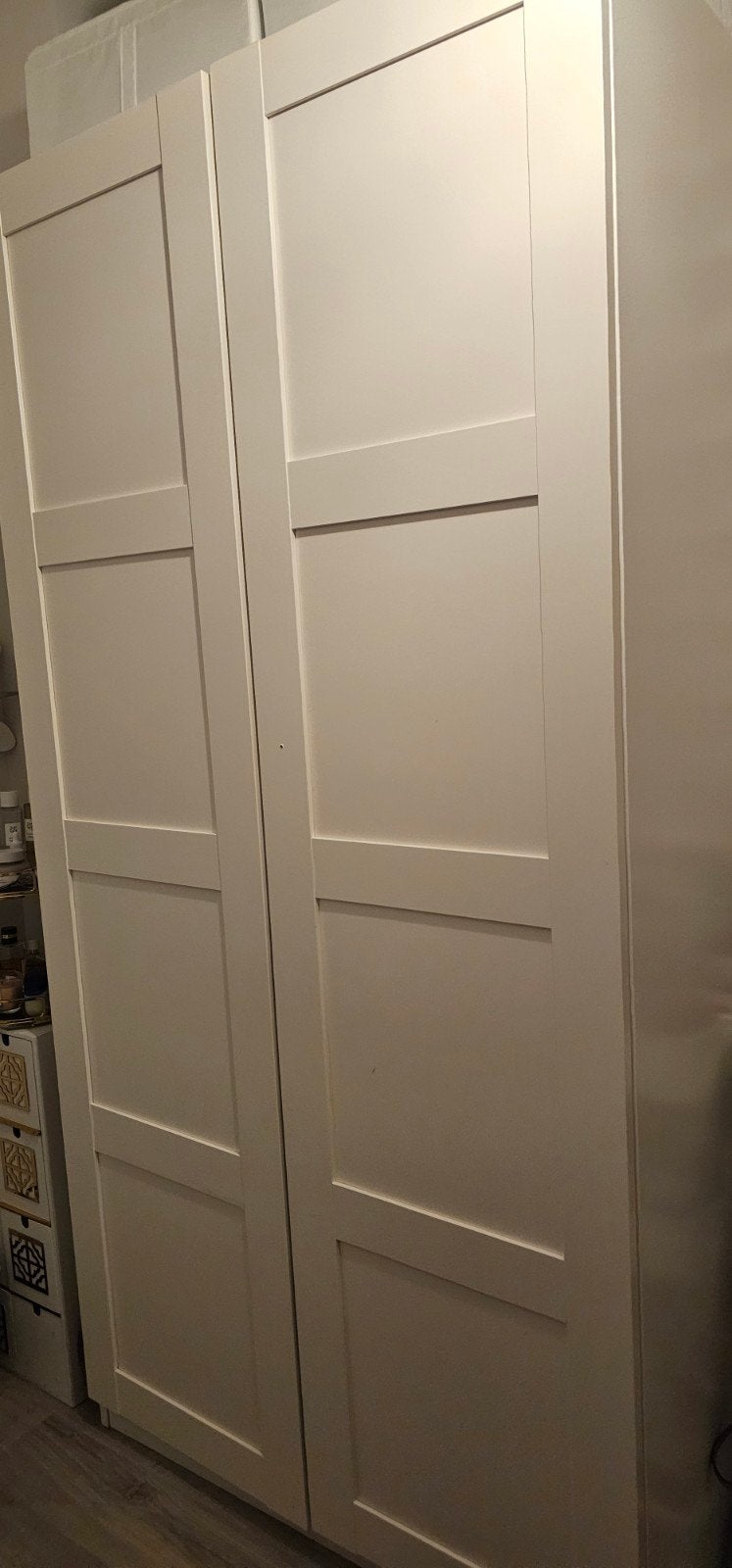 IKEA PAX Kast met ophangroede, glasblad sieradenlade etc., Ophalen, Met lade(s), 200 cm of meer, 50 tot 100 cm