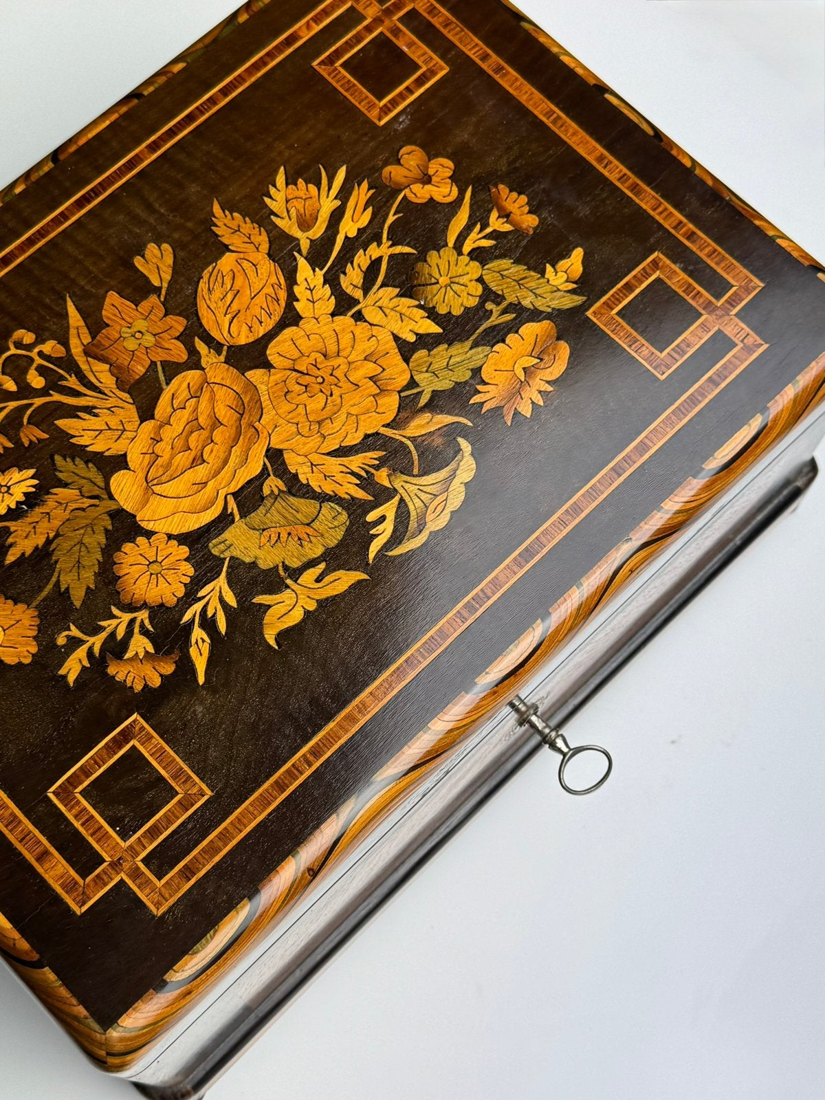 Hollands sieradenkistje 19e eeuw, Ophalen, Zo goed als nieuw, Minder dan 50 cm