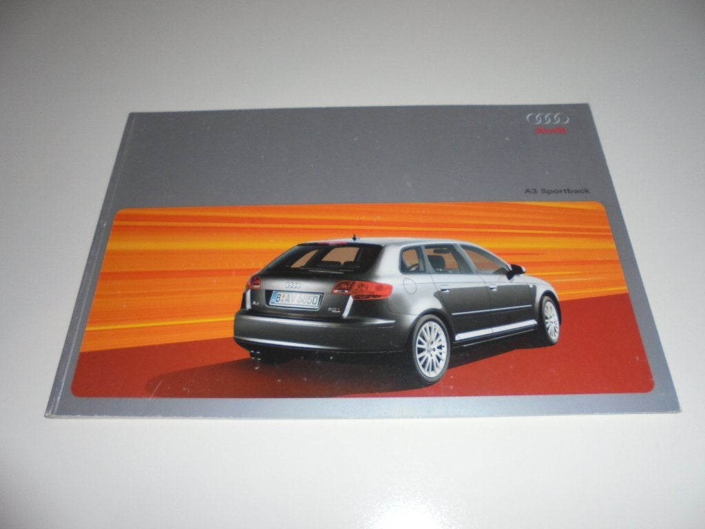 brochure Audi A3 Sportback  2005, Ophalen of Verzenden, Zo goed als nieuw, Audi