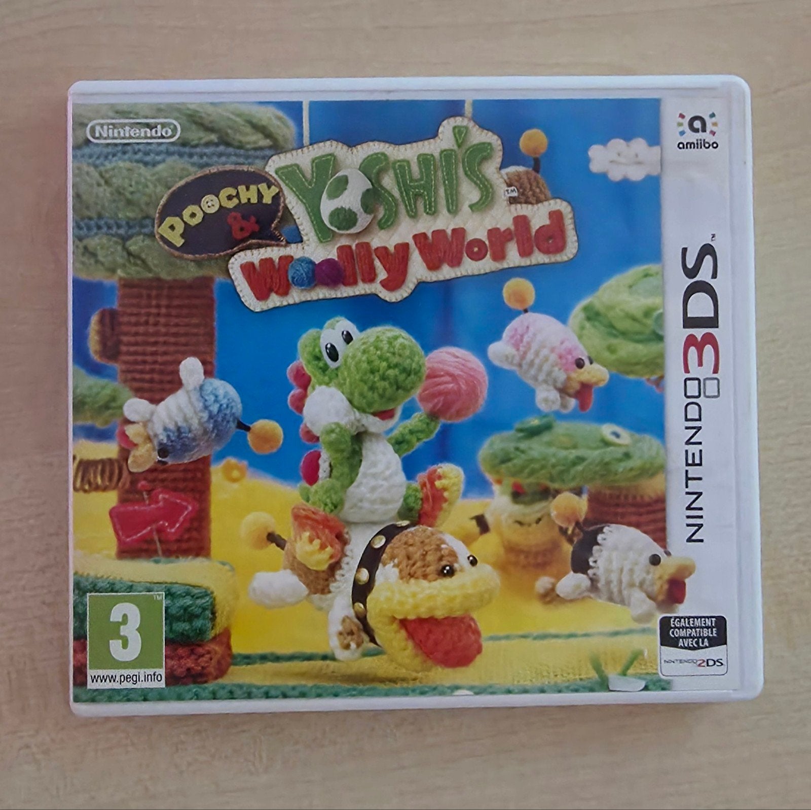 Poochy & Yoshi's Woolly World (CIB) - Nintendo 3DS, Spelcomputers en Games, Ophalen, 1 speler, Zo goed als nieuw, Vanaf 3 jaar