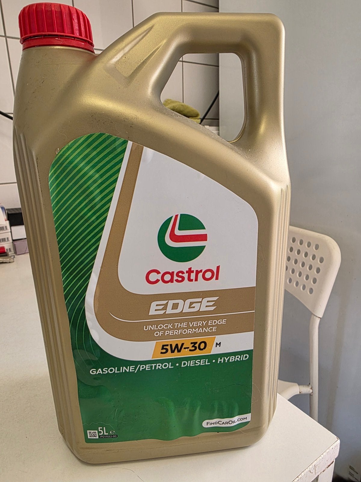 CASTROL Edge 5W-30 (2,6 liter), Ophalen