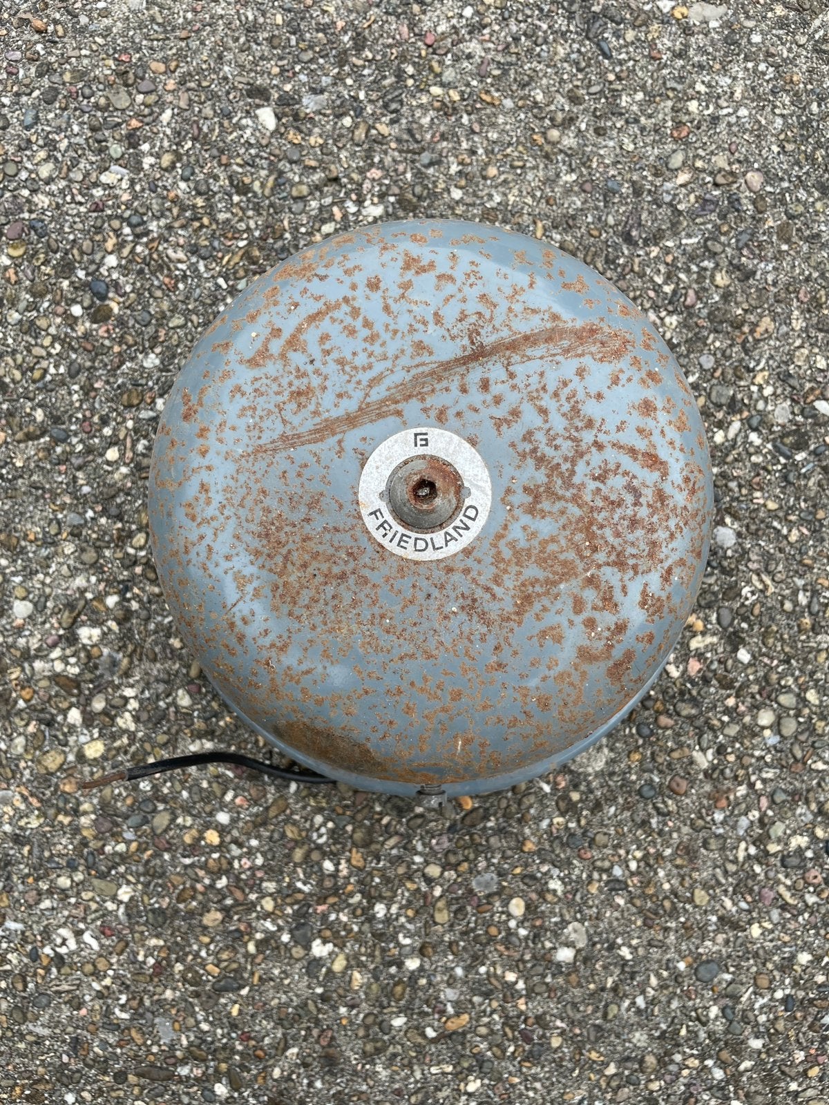 GROTE VINTAGE DEURBEL, Ophalen