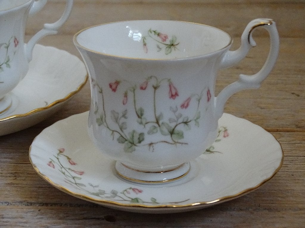 Kop-en-schotels, Royal Albert, NORDIC FLOWER, z.g.a.n., Ophalen of Verzenden