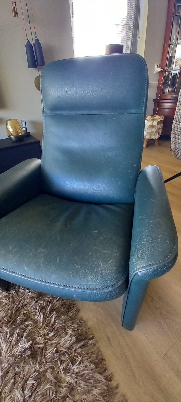 De Sede fauteuil, Ophalen, Gebruikt, 50 tot 75 cm, Leer