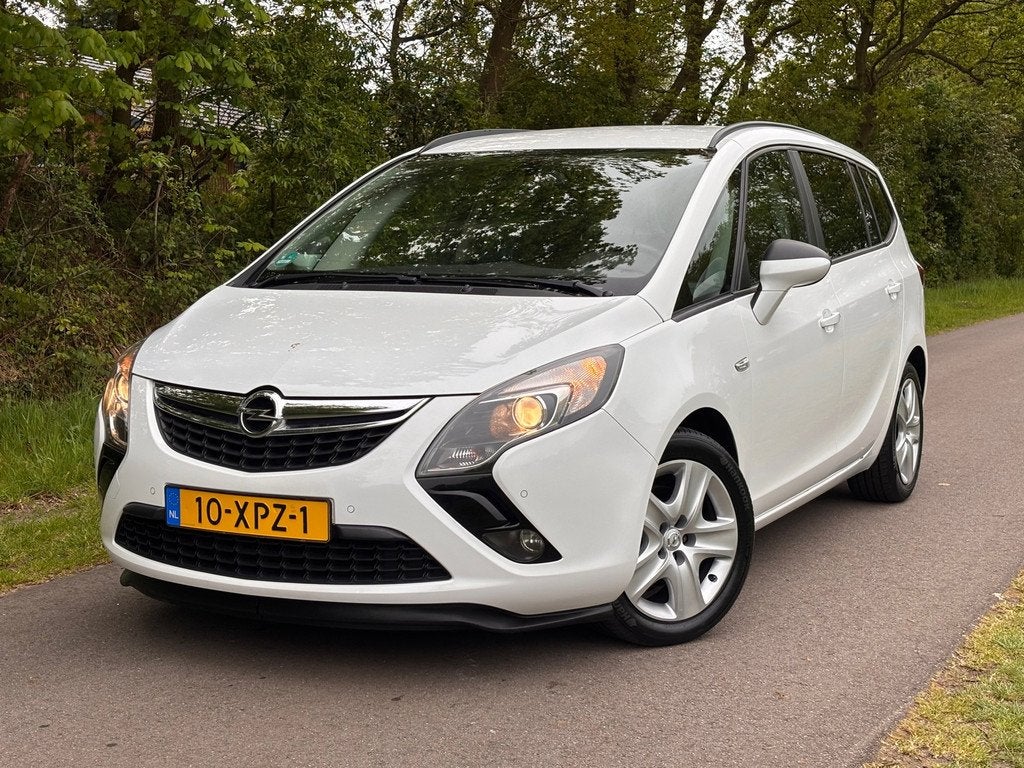 Opel Zafira Tourer 1.4 Edition | Airco + Cruise |, Auto's, Opel, Euro 5, 4 cilinders, Wit, Origineel Nederlands