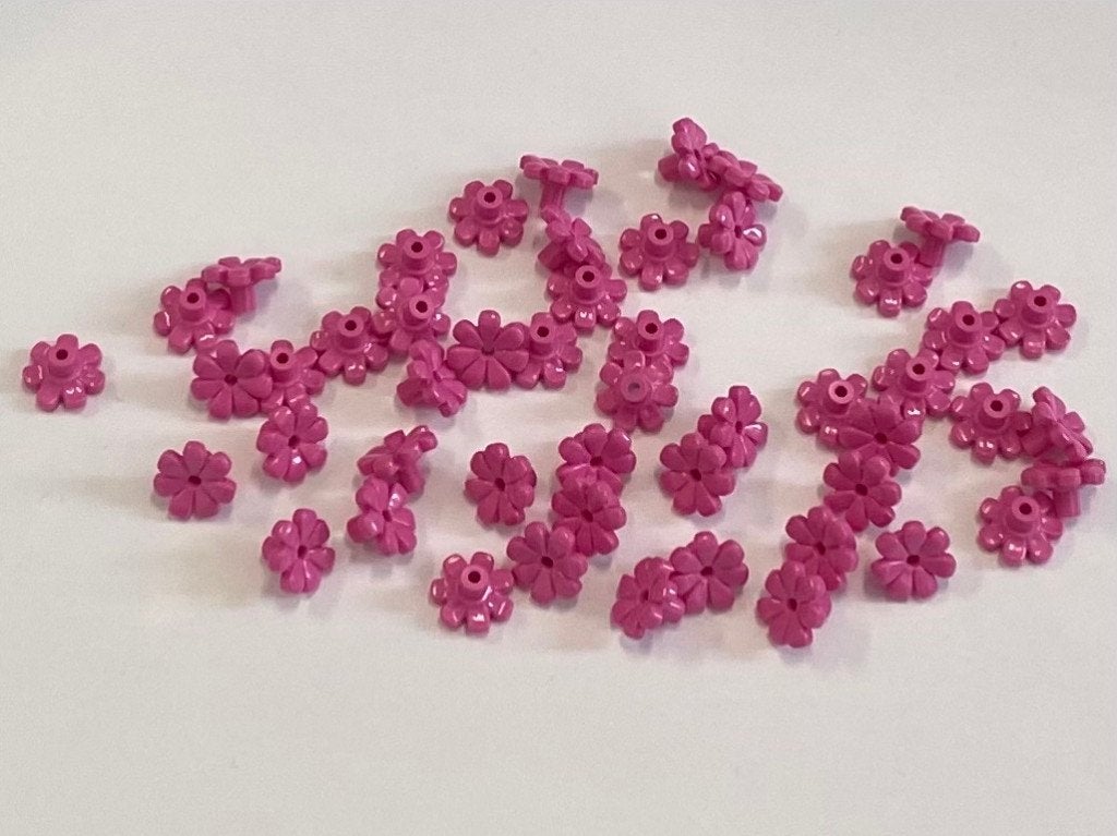 Partij 50x nieuwe friends Lego bloemetjes in diverse kleuren, Overige thema's, Lego, Nieuw, Ophalen of Verzenden