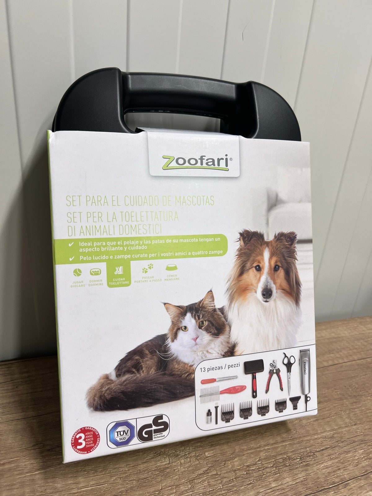 Zoofari 13delig honden & katten trimset verzorgingsset NIEUW, Ophalen of Verzenden, Nieuw