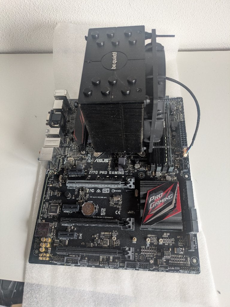 Asus Z170 Pro Gaming, Intel Core i5-6400, 16GB Corsair DDR4, Ophalen, Gebruikt, LGA 1151, DDR4