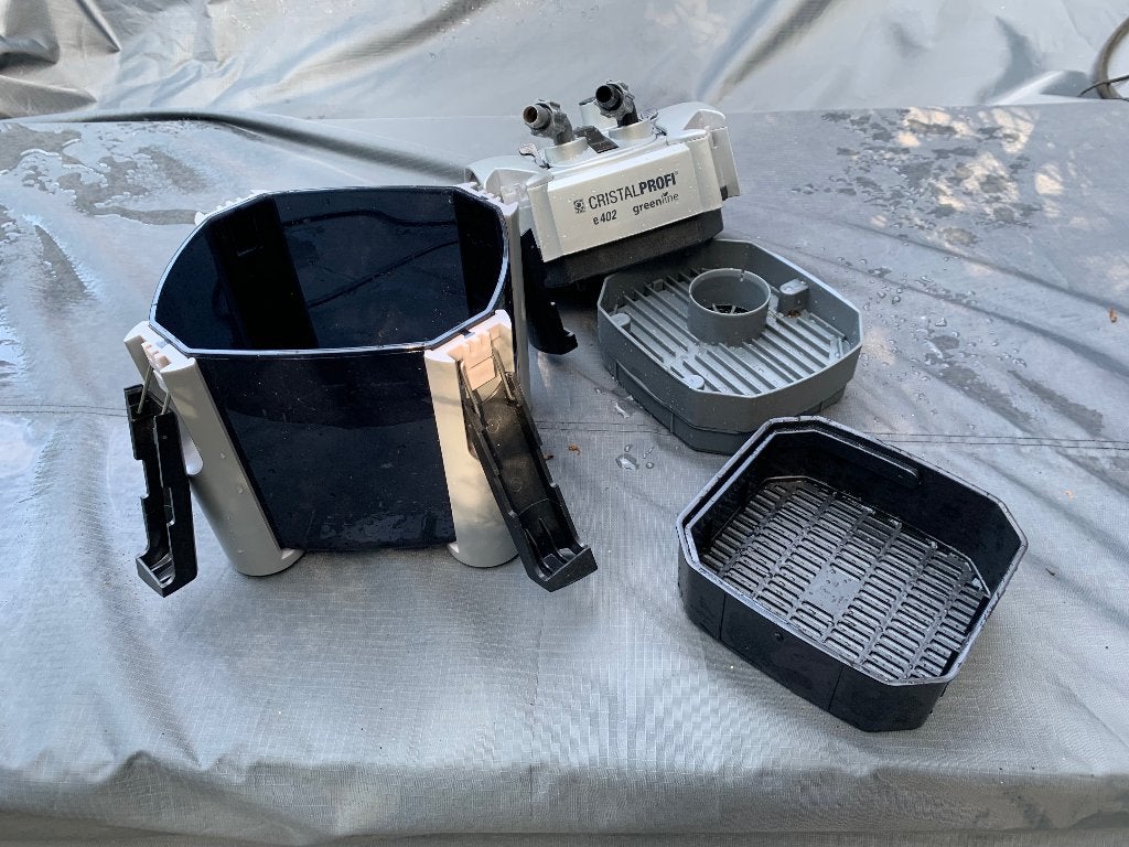JBL 402e extern filter CristalProfi, Ophalen, JBL, Pomp, Zo goed als nieuw