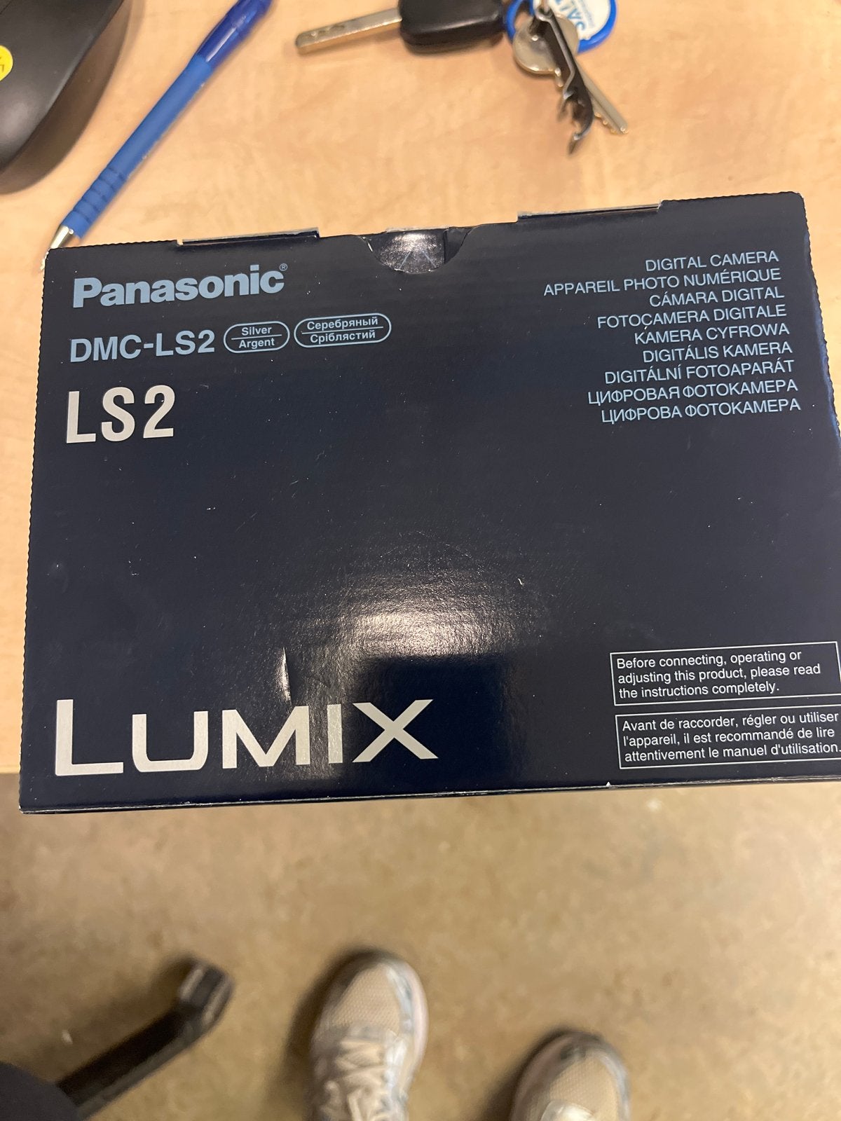 Panasonic Lumix DMC-LS2 Digitale Compact Camera, Gebruikt, Compact, Ophalen of Verzenden, Overige Merken