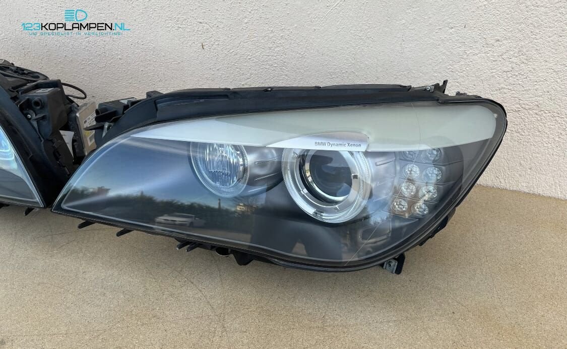 BMW 7 Serie F01 Bi Xenon Dynamic koplamp links rechts, Gebruikt, -, -, Ophalen of Verzenden