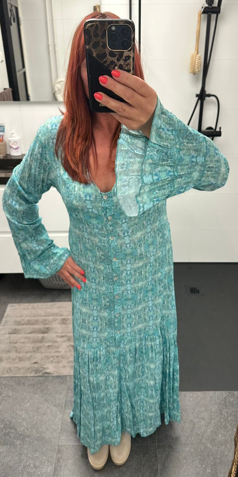 Prachtige boho ibiza jurk van iska ibiza bonita maat xl, Overige kleuren, Maat 42/44 (L), Nieuw, Ophalen of Verzenden