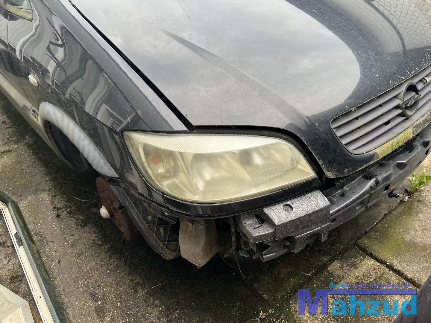 OPEL ZAFIRA A Zwart Z298 Rechts voorscherm scherm 1999-2005, Gebruikt, Opel Automobile GmbH, Ophalen of Verzenden, Kontakt@opel-infoservice.de