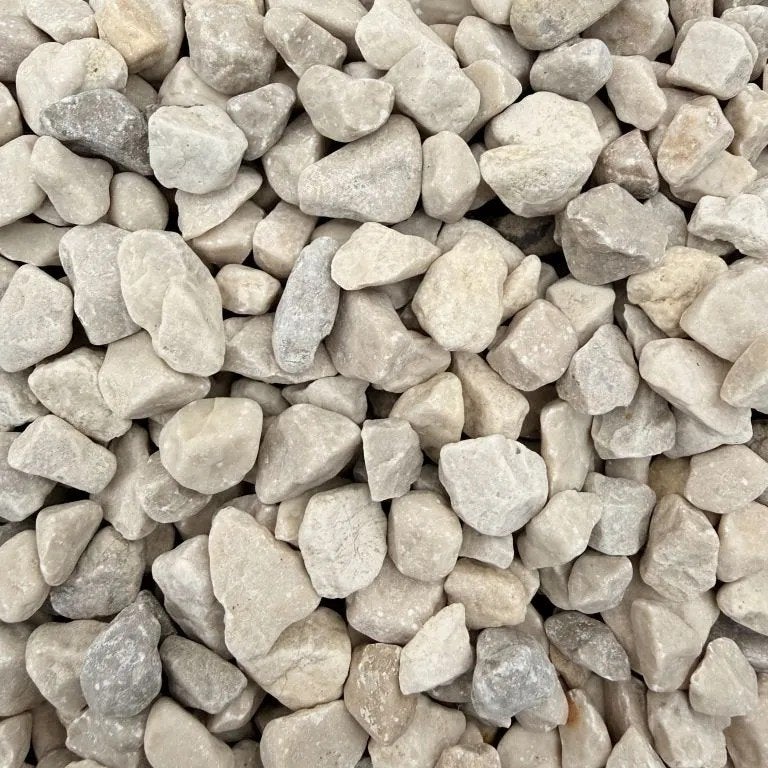 Vallée Blanche Sierplit 8/12 mm - ca. 500 kg, Ophalen, Nieuw, Wit, Split