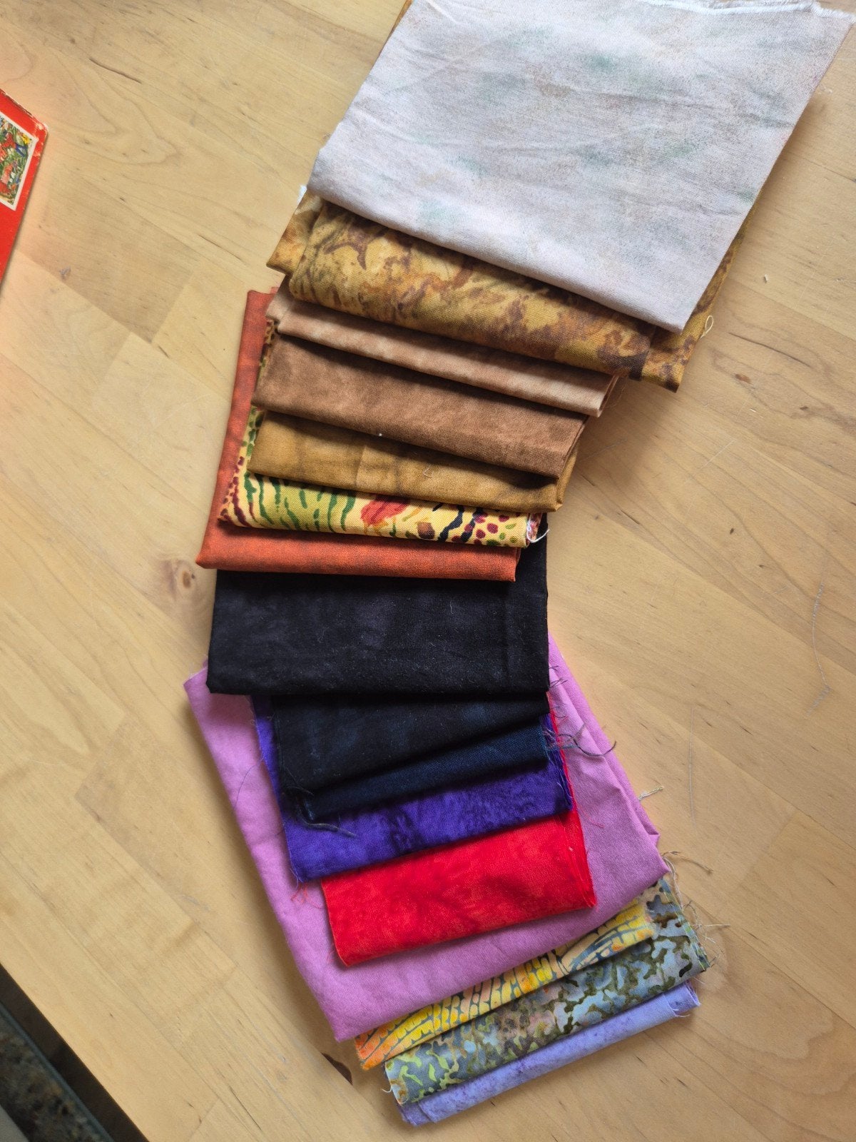 Diverse Stoffenpakket - Verschillende Kleuren en Materialen, Overige materialen, Gebruikt, Meerkleurig, Ophalen of Verzenden