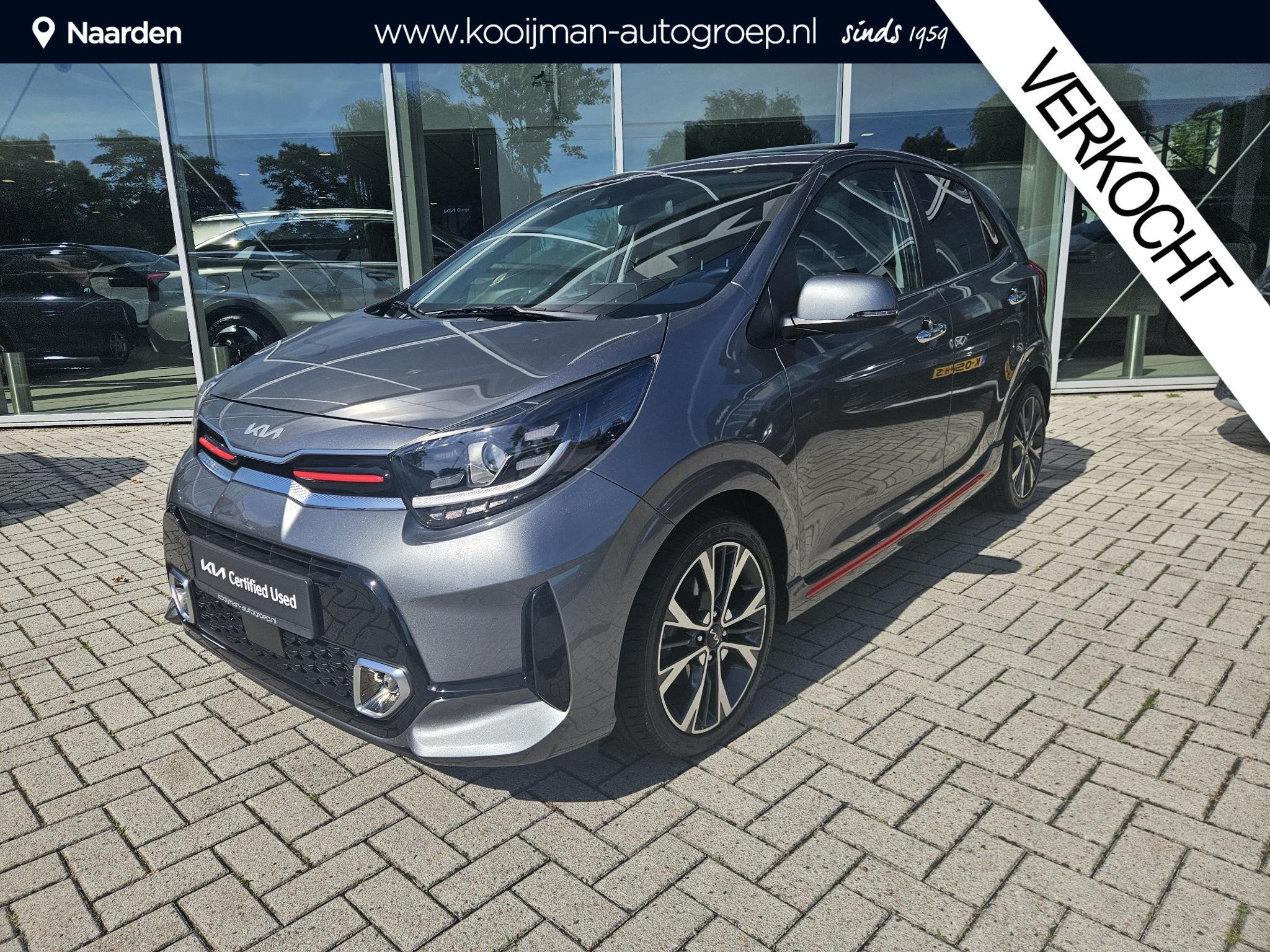 Kia Picanto 1.0 T-GDi GT-Line 5p, Auto's, Kia, Voorwielaandrijving, 101 pk, Gebruikt, Origineel Nederlands