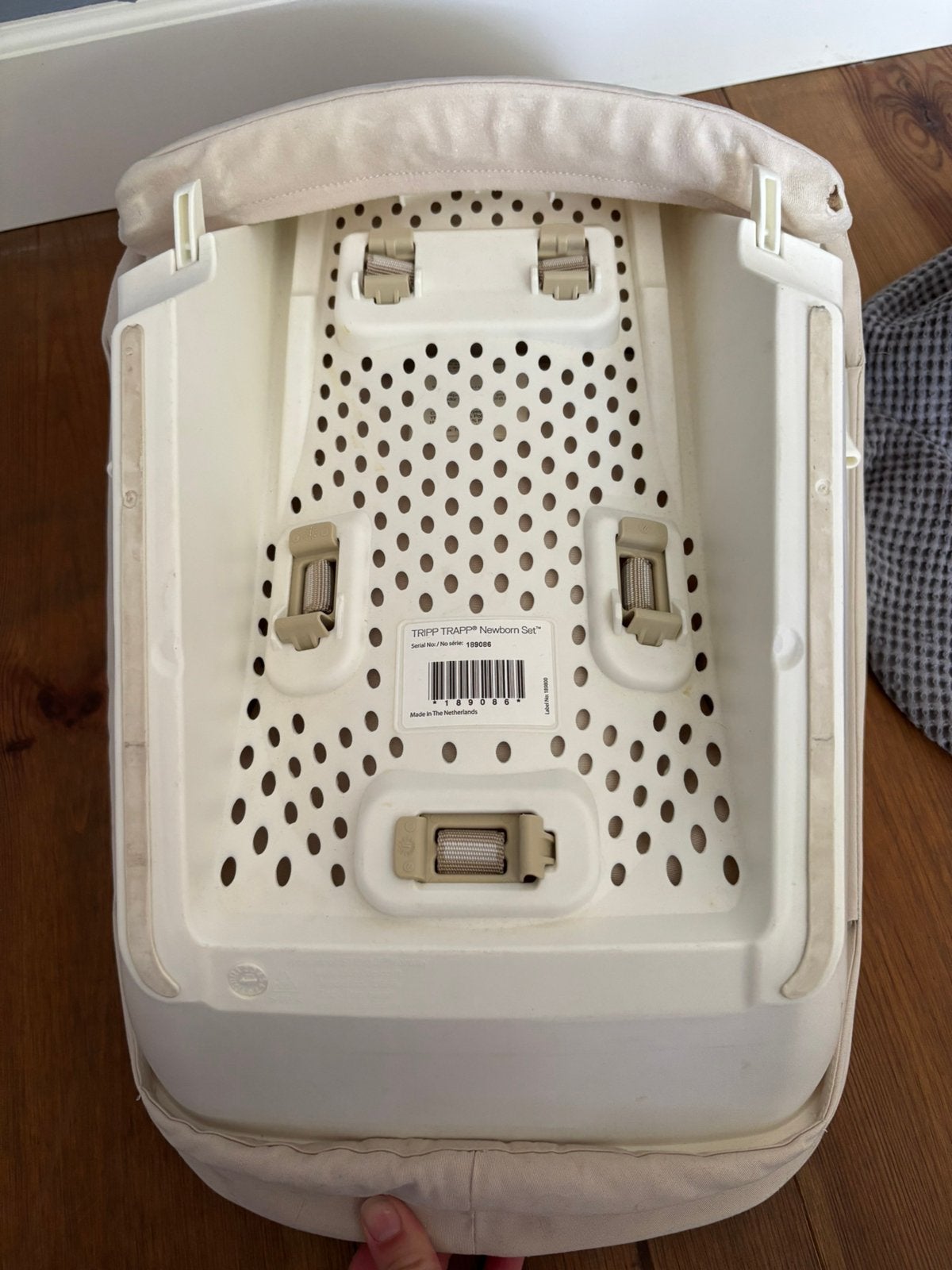 New born zitje voor trip trap, Kinderen en Baby's, Kinderstoelen, Ophalen, Zo goed als nieuw, Overige typen