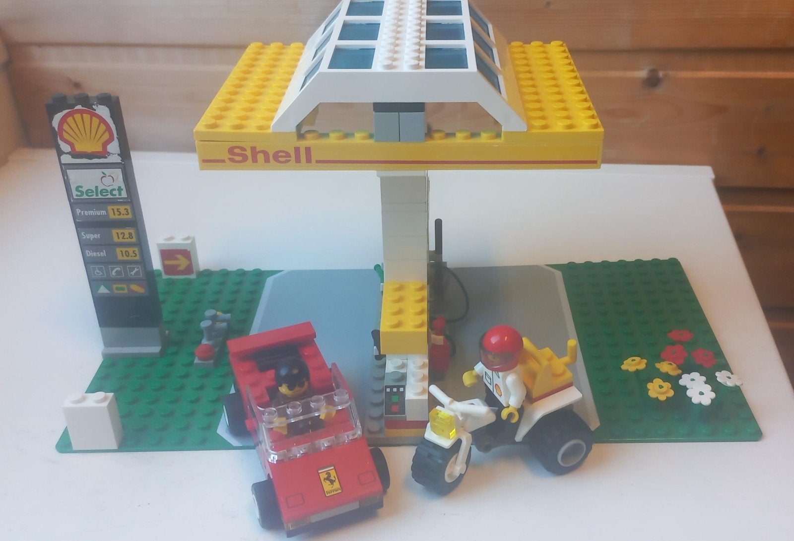 1256 Lego vintage tankstation, Compleet, Gebruikt, Overige thema's, Lego