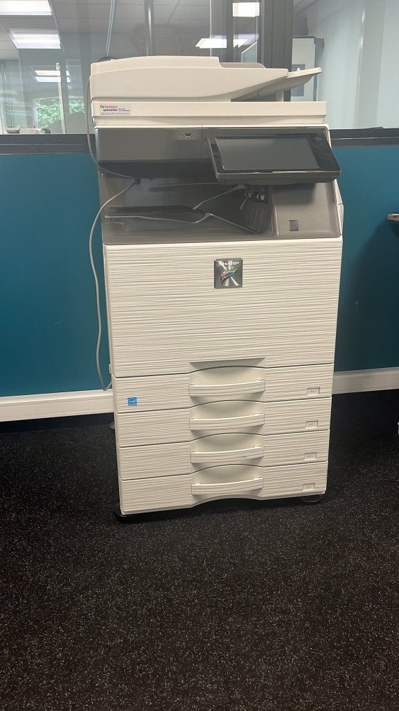 Sharp MX-3070 printer met tonerafvalbak en toner, Ophalen, Gebruikt, Printer, Fax of Scanner