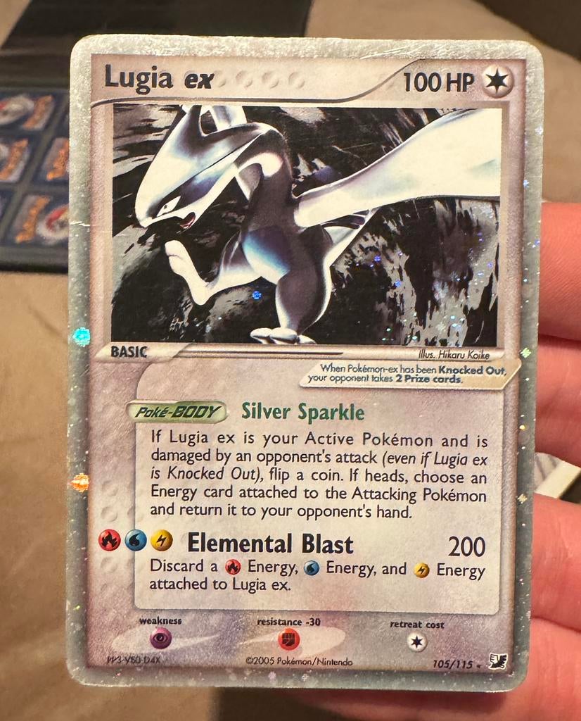 Lugia ex 105/115 Unseen Forces, Ophalen of Verzenden, Zo goed als nieuw, Losse kaart