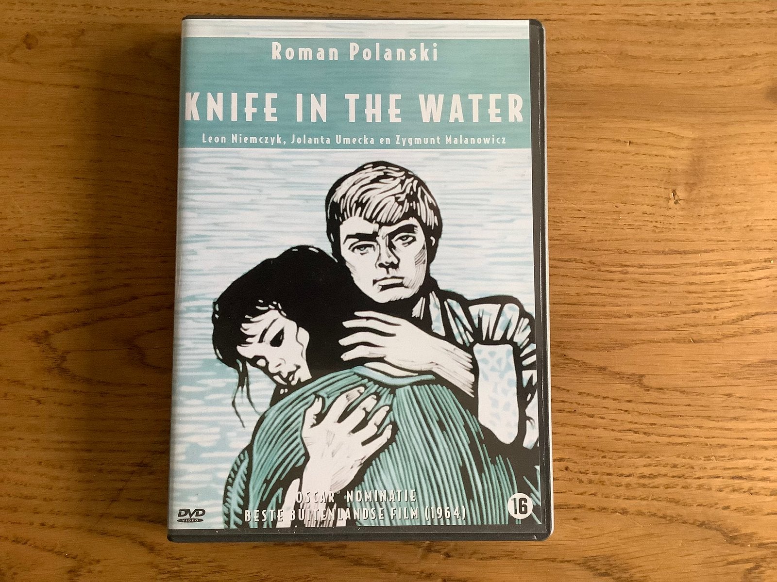 1). Knife in the Water (Roman Polanski) 1964/ DVD., Ophalen of Verzenden, Zo goed als nieuw