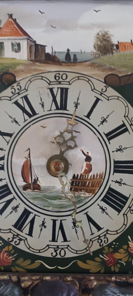 Klok alleen  ophalen, Antiek en Kunst, Antiek | Klokken, Ophalen of Verzenden