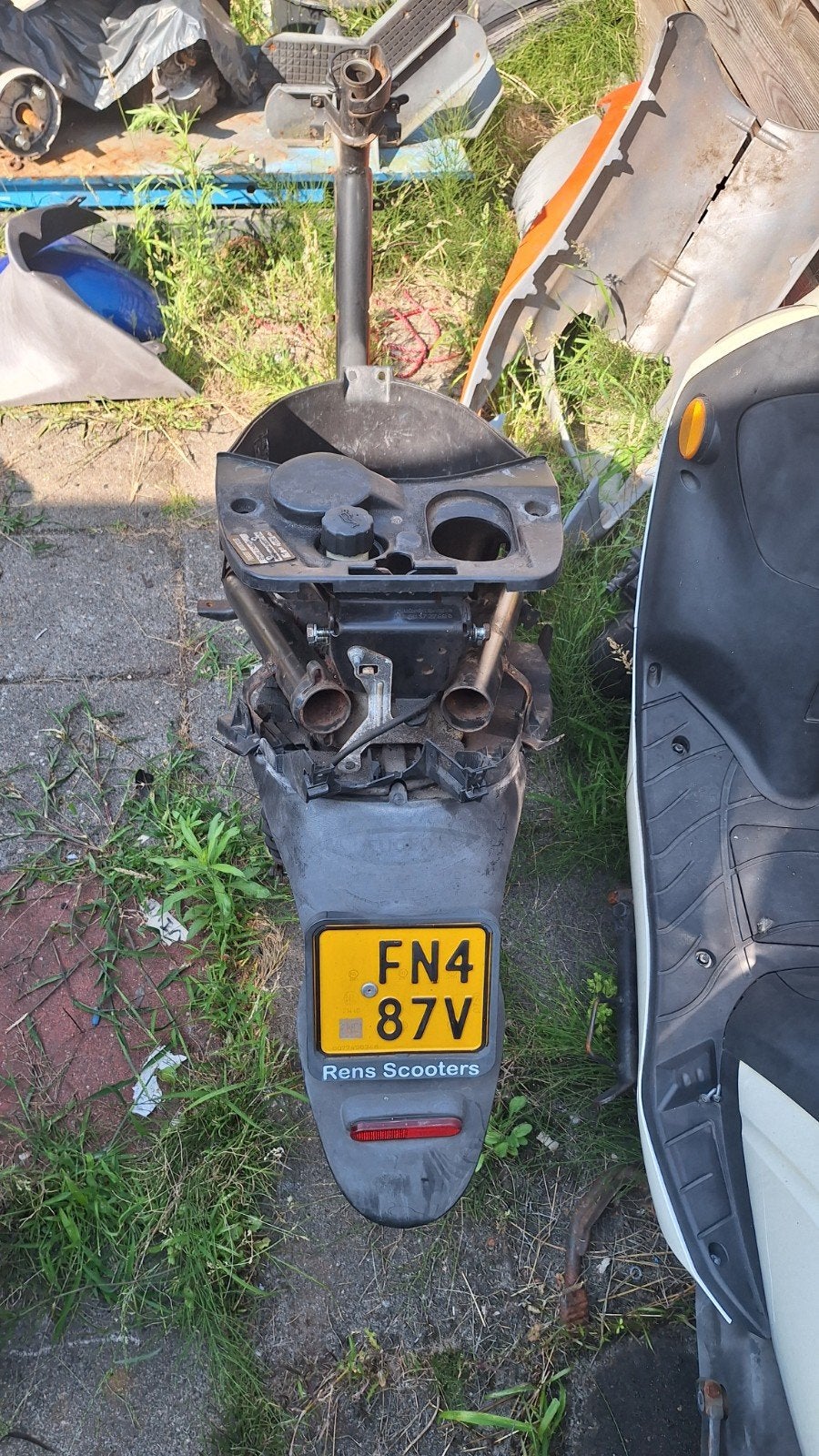Peugeot vivacity viva city 2takt 50cc BROM kaal frame, Ophalen of Verzenden, Gebruikt, Tweetakt, Overige modellen