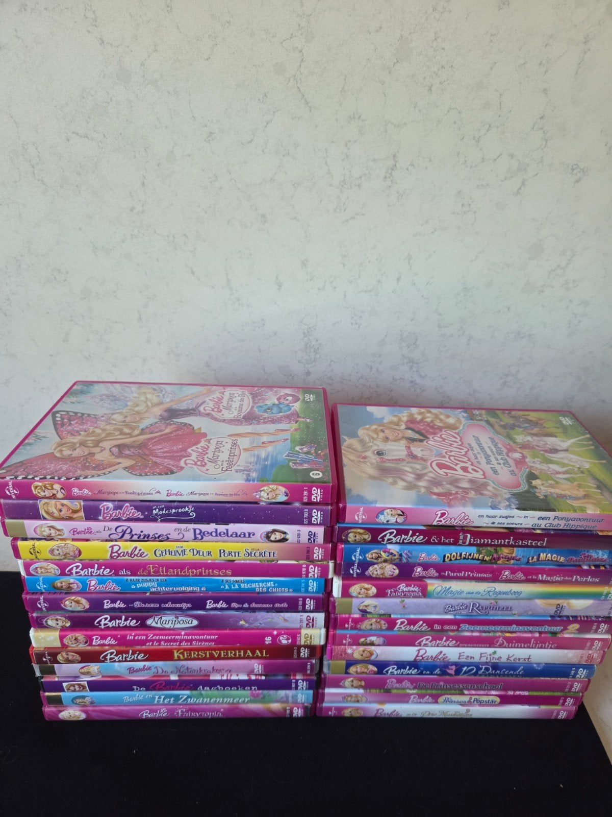 Barbie - 29x dvd, Alle leeftijden, Ophalen of Verzenden, Zo goed als nieuw