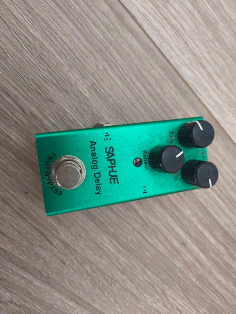 Saphue analog delay, Muziek en Instrumenten, Effecten, Ophalen of Verzenden, Zo goed als nieuw, Delay of Echo