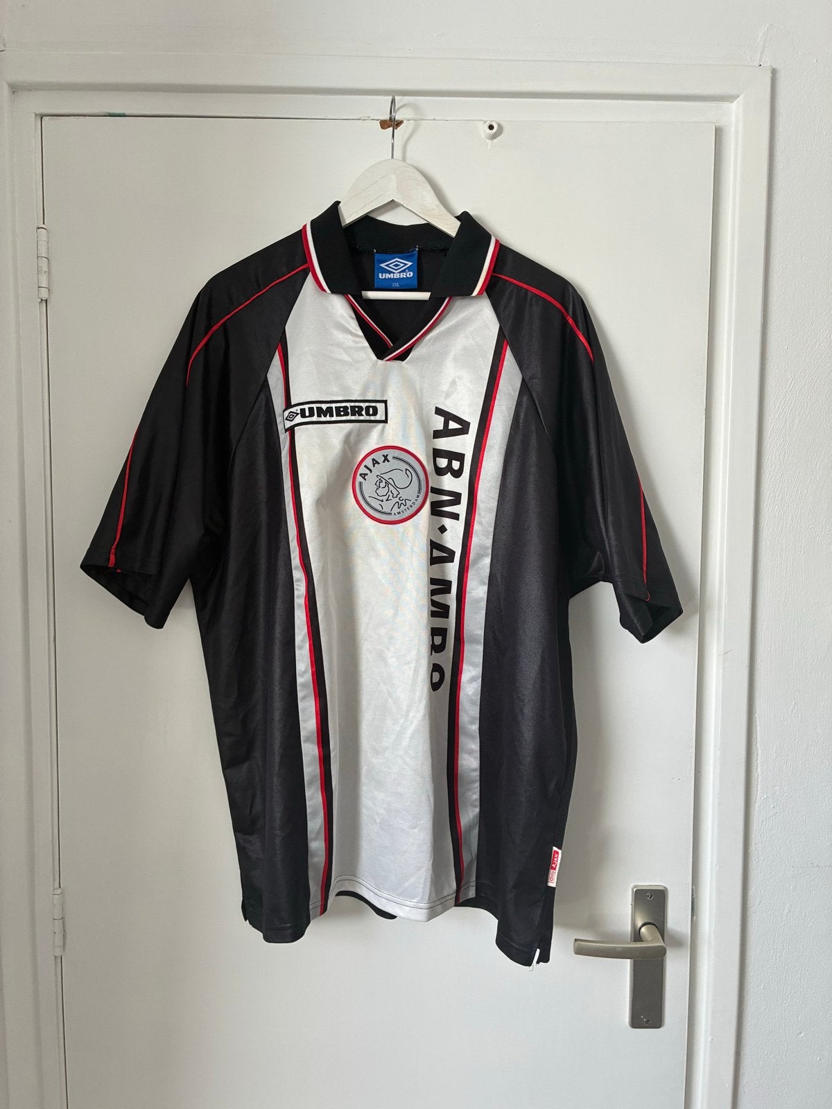 Ajax uitshirt 1998/1999 Umbro XXL, Zwart, Overige maten, Ophalen of Verzenden, Voetbal