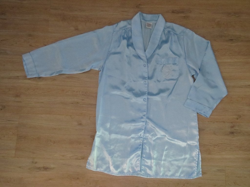 Nachthemd blauw Maat M, Ophalen of Verzenden, Zo goed als nieuw, Maat 38/40 (M)