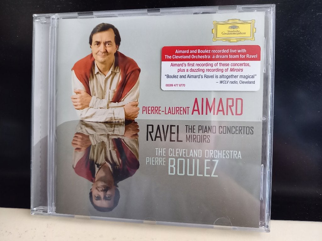 Ravel The Piano Concerto Miroirs Pierre Aimard/Pierre Boulez, Ophalen of Verzenden, Modernisme tot heden, Zo goed als nieuw, Orkest of Ballet