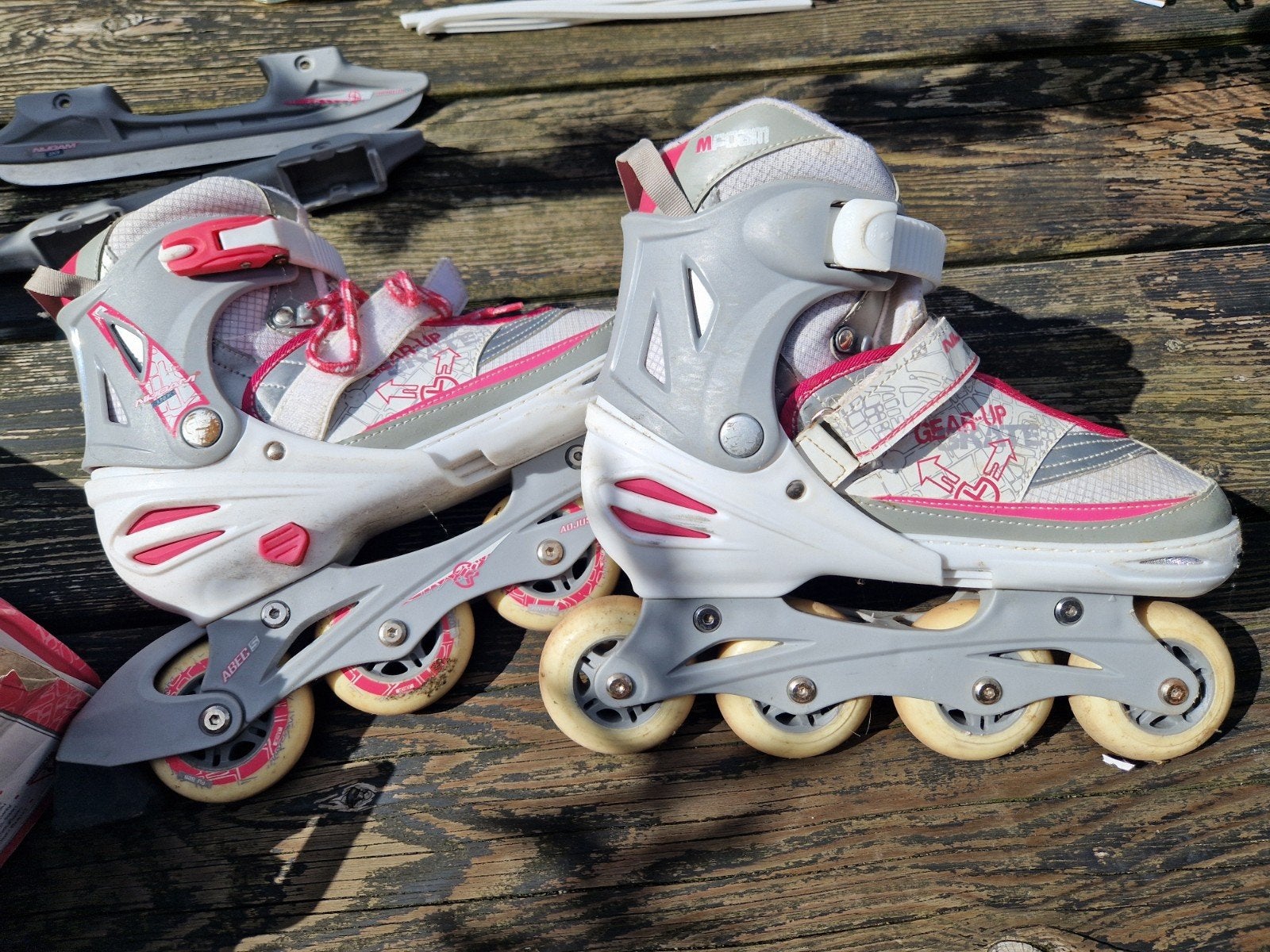 Nijdam Combo-Skate verstelbaar, maat 39-42, Kinderen, Inline skates 4 wielen, Ophalen, Overige merken