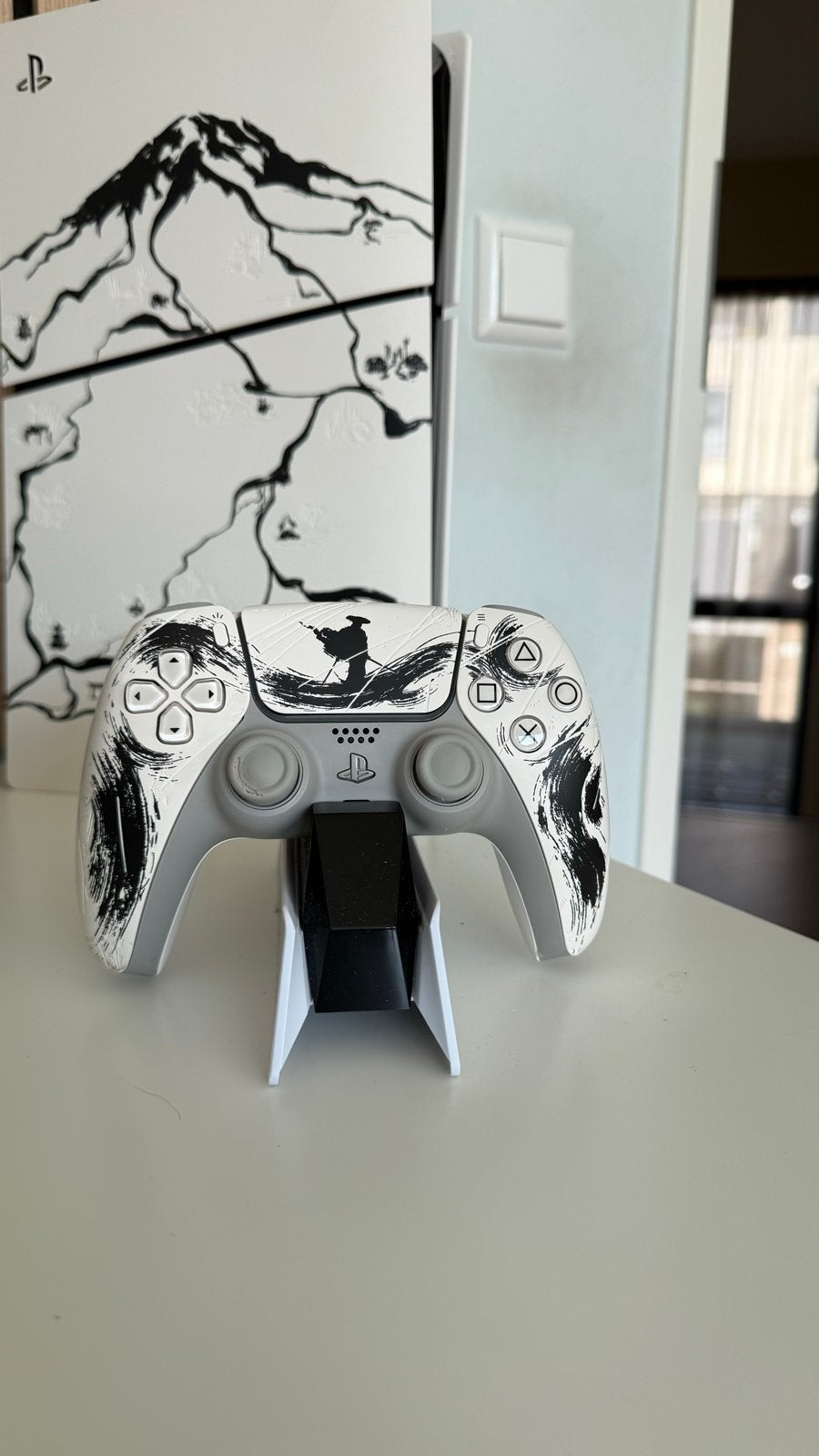PlayStation 5 Limited Edition Ghost of Yoti + controller, Spelcomputers en Games, Ophalen, Zo goed als nieuw