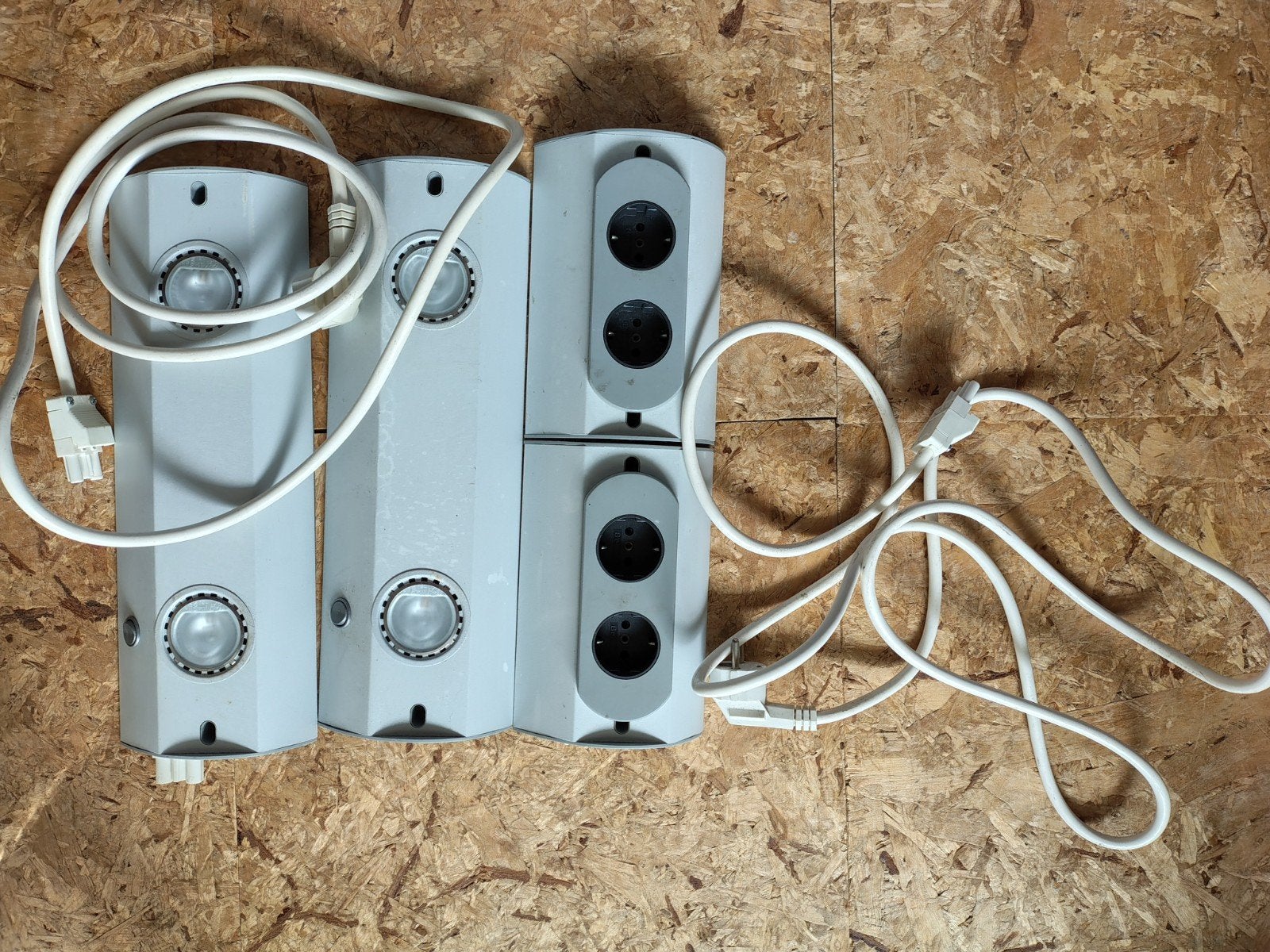 Keukenverlichting met stopcontacten, Huis en Inrichting, Ophalen of Verzenden, Gebruikt, Grijs, IKEA
