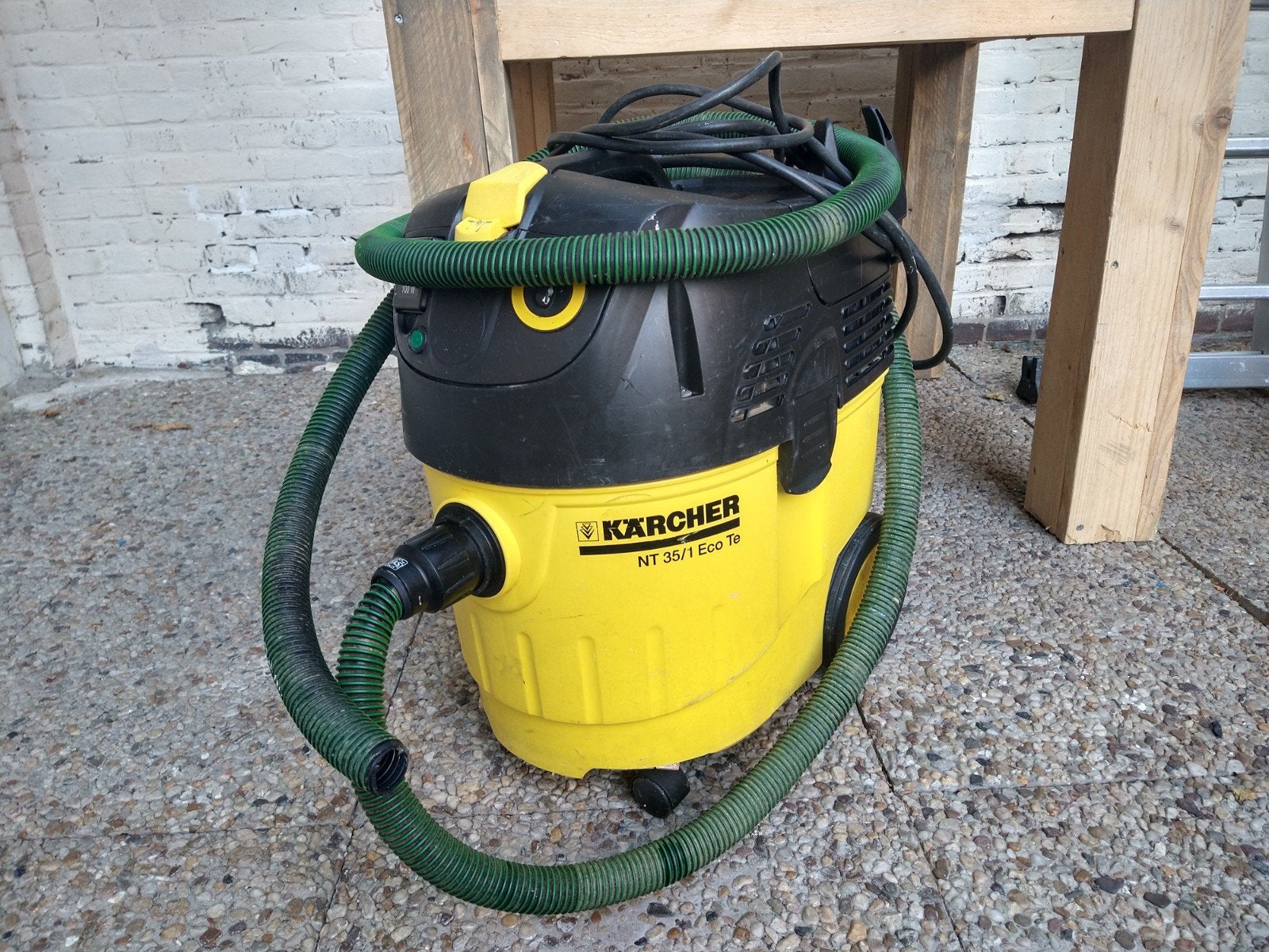 Kärcher NT 35/1 Eco Te Industriële bouwstofzuiger, Inclusief accessoires, Gebruikt, Kärcher, Industriële stofzuiger